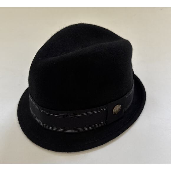 Vintage Goorin Bros Wool Fedora London Bound Hat Size Small NEW - Picture 1 of 12